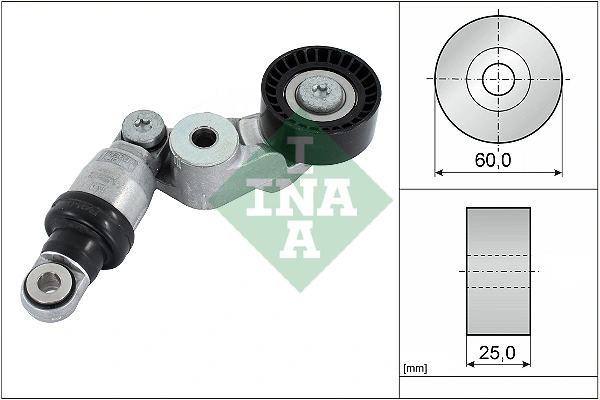 Belt Tensioner, V-ribbed belt